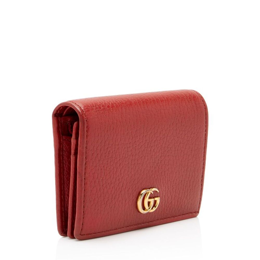 Gucci Leather GG Marmont Card Case - Picture 2 of 8